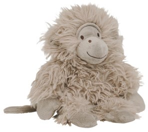 Happy Horse peluche mono Miso 30 cm - marrón - suave muñeco de peluche