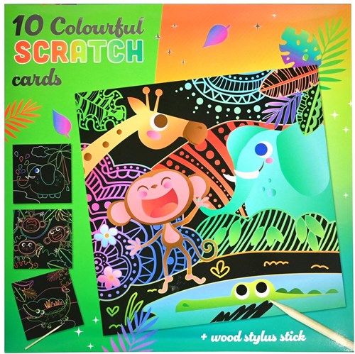 Wins Holland tarjetas creativas scratch mariposas 10 unidades-2