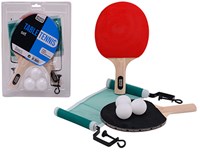 Johntoy set de tenis de mesa Sports Active con red y 3 pelotas - juguete
