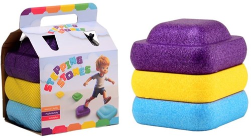 Johntoy piedras de equilibrio juguete set de 3 para niños