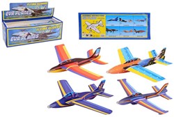 Johntoy avión de espuma jumbo 45cm - juguete de exterior avión