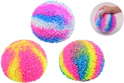 Johntoy pelota XXL coral squeeze juguete antiestrés multicolor