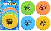 Johntoy juguete frisbee Soft Touch - set de 4 piezas multicolor