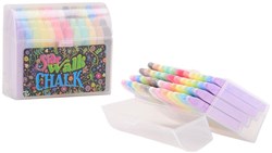 Johntoy caja de almacenamiento tizas acera 48 piezas juguete creativo exterior
