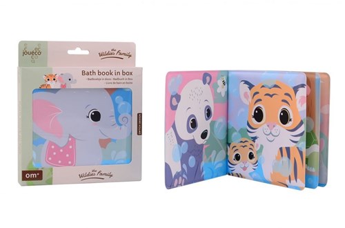 Johntoy libro de baño The Wildies Family juguete impermeable para bebés