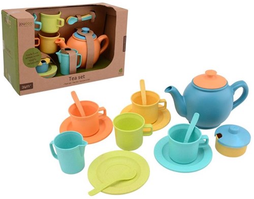 Juego de té hecho de bioplástico 80150