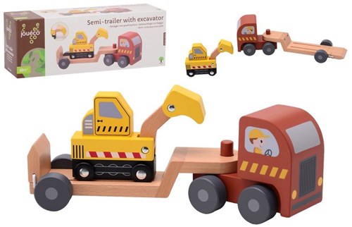 Jouéco puzzle de madera con perillas dinosaurios - juguete educativo desde 3 años