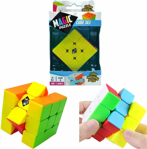 Vedes Magic Puzzle cubo 3x3 rompecabezas juguete educativo