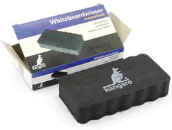 Borrador magnético para pizarra gris 105x55x22mm accesorio pizarra