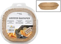 Papel de hornear para airfryer 20 cm 50 unidades - papel para freidora de aire