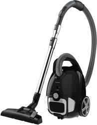 Inventum aspiradora con bolsa 3L - filtro HEPA 14 - Negro - alcance 12m