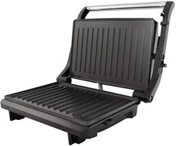 Tomado grill de contacto 750W negro acero compacto sandwichera