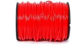 Cuerda para saltar en rollo roja 150 metros juguete de plástico