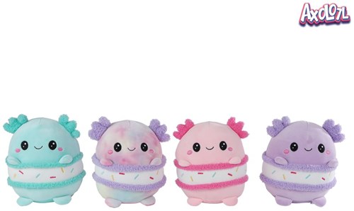 Peluche axolote animal marino 20cm multicolor juguete
