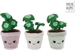 Planta peluche trébol de peluche 19cm juguete multicolor