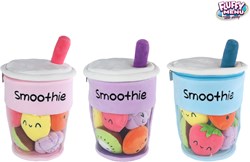 Peluche Smoothy vaso con frutas 26cm - Fluffy Menu juguete