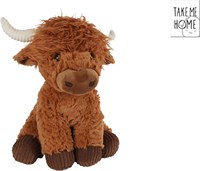 Van Manen peluche yak 28cm - suave peluche bisonte