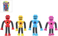 Vedes robot juguete con ventosas - brazos y piernas extensibles