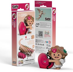 Eugy Puzzle 3D Cupido - Juguete creativo de cartón