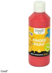 Creall pintura de dedos rojo Happy Ingredients 250ml - pintura infantil