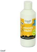 Creall pintura de dedos juguete 250ml blanco Happy Ingredients