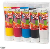 Creall Dactacolor Pintura de Cartel en Tubo Surtido 5x250ml