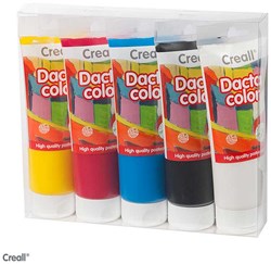 Creall Dactacolor Pintura de Cartel en Tubo Surtido 5x250ml