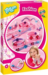 Totum set de pulseras fashion para crear - joyas de gomaespuma con purpurina