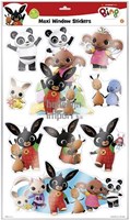 Bambolino Toys Bing pegatinas de ventana maxi - decoración colorida para niños