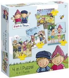 Puzzles 4 en 1 de Fien y Teun 19201