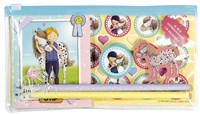 Bambolino Toys set de papelería Stip de Pony - estuche y pegatinas