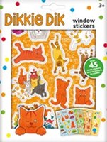 Twisk Dikkie Dik pegatinas para ventanas - set creativo para niños