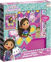 Totum Gabby's Dollhouse diario secreto diamond painting con candado
