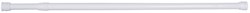 Dutch House barra de ducha ajustable blanca 110-200 cm aluminio