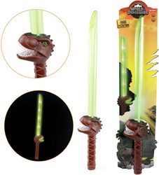 Espada de luz T-Rex Dino juguete con luz y sonido Jurassic