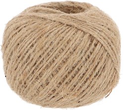 Cuerda de jardín de yute 100 metros marrón - ideal para jardinería y manualidades