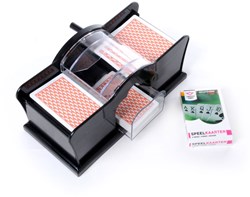 Twisk barajador de cartas manual - accesorio juego cartas plástico