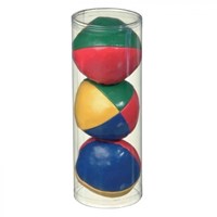Longfield Games Pelotas de malabares grandes 2,5 pulgadas juguete colorido-2