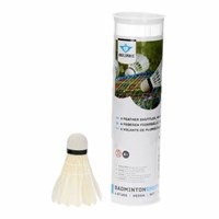 Angel Sports volantes bádminton pluma blancos 6 unidades en tubo 4,5-5 gramos-2