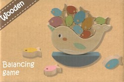 Simply juego de equilibrio de madera delfín - juguete educativo para niños