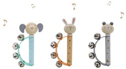 Simply campanas de mano animales juguete - campana musical colorida para niños