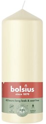 Bolsius vela pilar marfil - vela decorativa 150/58 ambiente crema