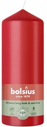 Bolsius vela pilar roja 150x58 mm - decoración de vela ambiental