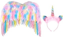 Souza Wings + head band Unicorn set (1 set)
