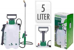 ProGarden pulverizador a presión 5 litros con correa de transporte verde