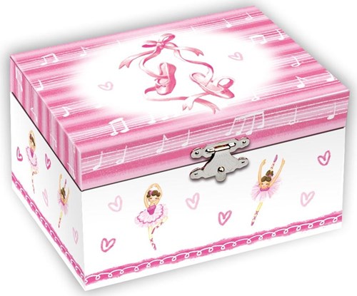 Harlekijn joyero caja de música Zapatillas de ballet para niños
