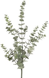 Countryfield flor artificial Eucalipto decoración verde 93cm seda