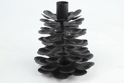 Countryfield candelabro juguete piña Sven negro 15 cm decorativo