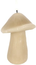 Countryfield vela LED seta decoración 15,5cm beige luz ambiental