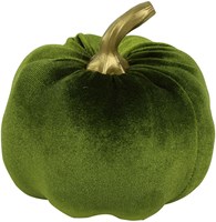 Countryfield calabaza juguete decoración verde 12x12x12cm cartón